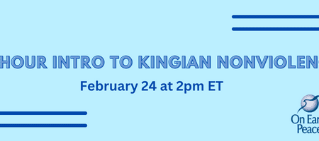 Join us for an overview of Kingian Nonviolence Conflict Reconciliation at 2pm ET / 1pm CT / 11am PT on February 24, 2023. Kingian Nonviolence is an approach to conflict and community leadership that offers values and methods useful for anyone who wants to use conflict constructively in your personal life, in group settings, or in community issues and building a reconciled world.