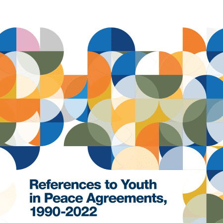 References to Youth in Peace Agreements, 1990-2022. Introducing a new dataset